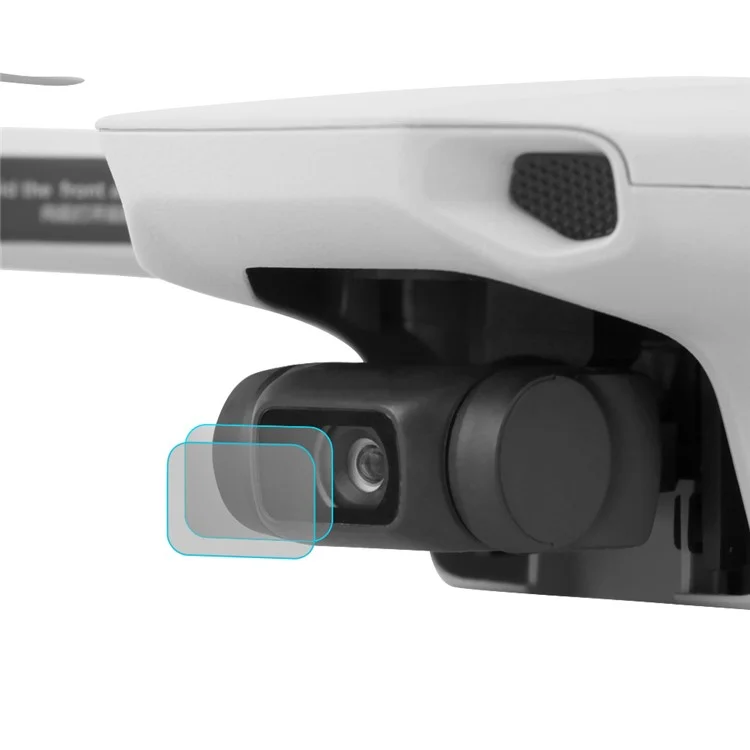 SUNNYLIFE 2Set Anti-Scratch Lens Screen Protector for DJI Mini SE/Mini 2/Mavic Mini Crystal Clear 9H Hardness Tempered Glass Lens Saver Drone Accessories