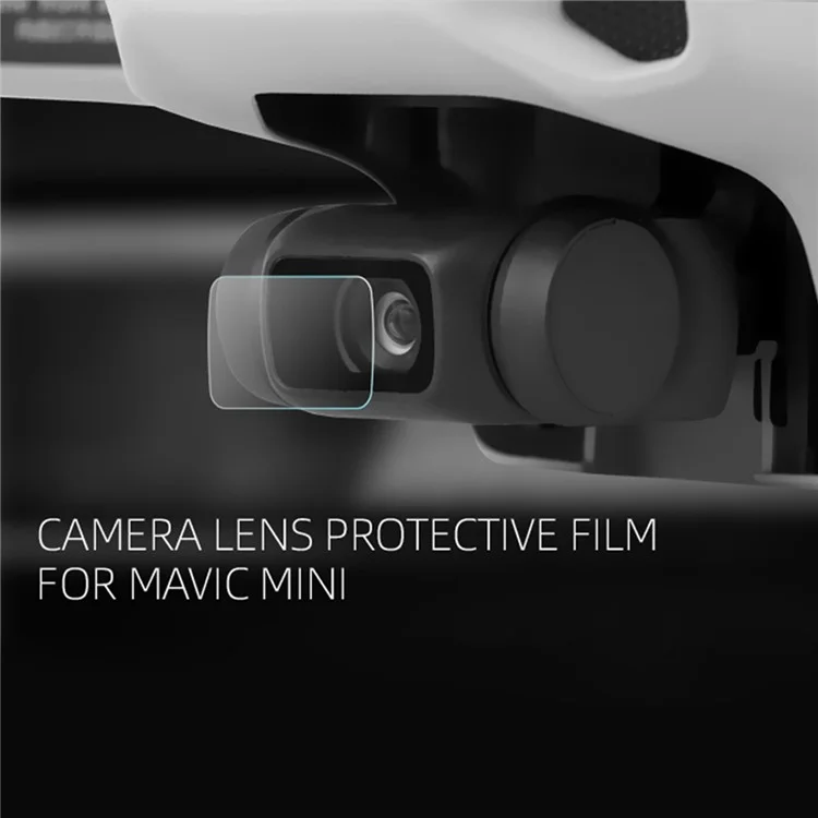 SUNNYLIFE 2Set Anti-Scratch Lens Screen Protector for DJI Mini SE/Mini 2/Mavic Mini Crystal Clear 9H Hardness Tempered Glass Lens Saver Drone Accessories