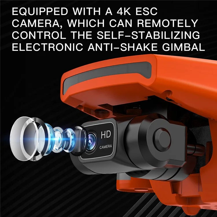 ZLL SG108 Pro Professional Two-осевая Gmbal GPS 5G Wi-fi 4K Hd-камера Quadrocopter Hear / с 2 Батареями
