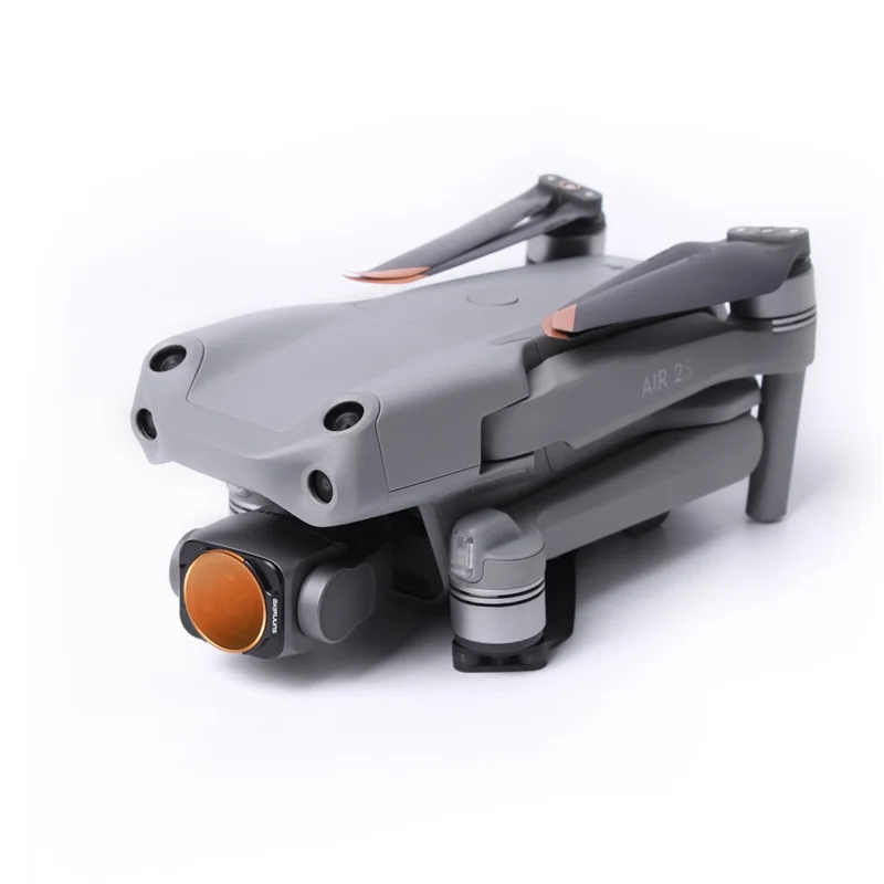 SUNNYLIFE 4 szt./zestaw wielowarstwowych filtrów ND do drona DJI Air 2S, wodoodporny filtr do obiektywu kamery (ND4+ND8+ND16+ND32)