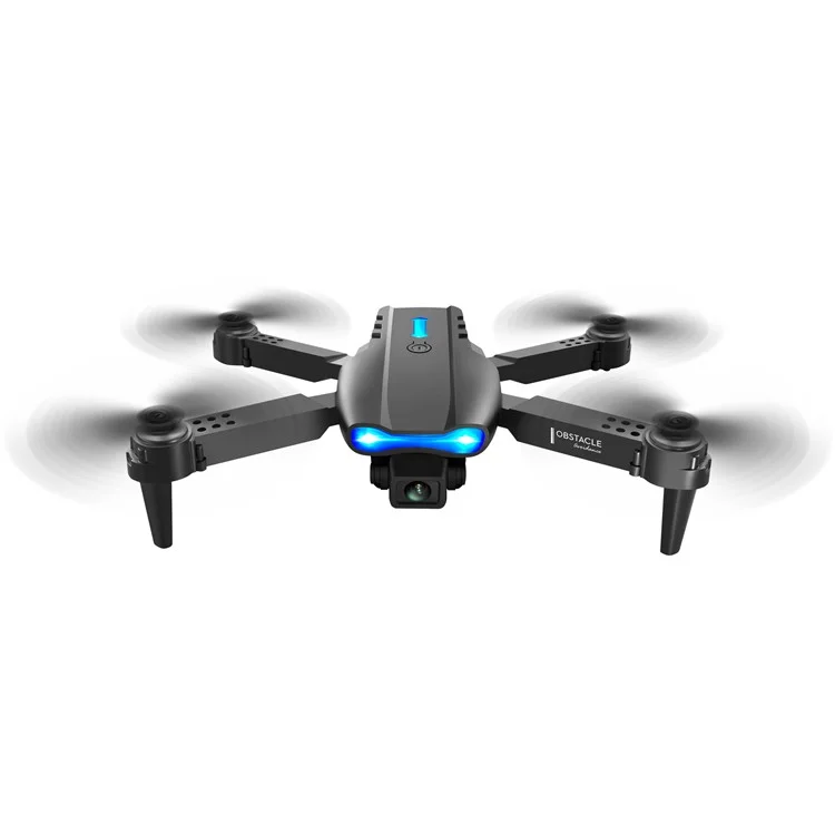 K3 Mini Drones Con Una Sola Cámara 4K Cámaras Plegables de Tres Lados Evitación de Obstáculos Profesional de 6 Ejes Giroscopio Quadcopter - Negro