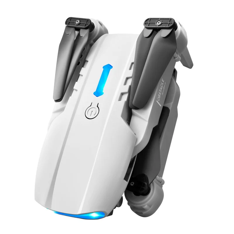 K3 Dual 4K Cameras Professional Foldable G-Sensor Quadcopter Three-Side Obstacle Avoidance Drone Aircraft - Grey