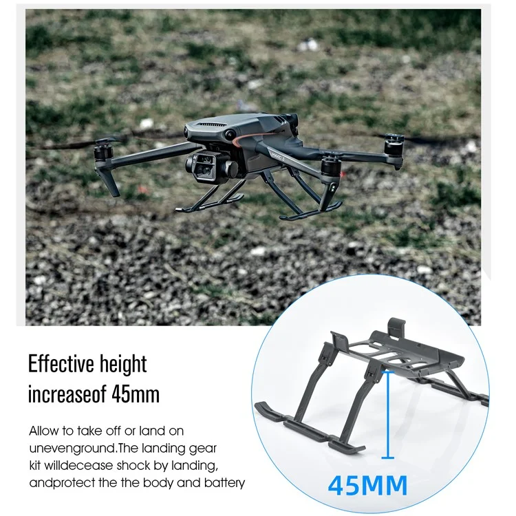 STARTRC Heightened Extender Landing Gear Landing Legs Protector Stand for DJI Mavic 3 Drone