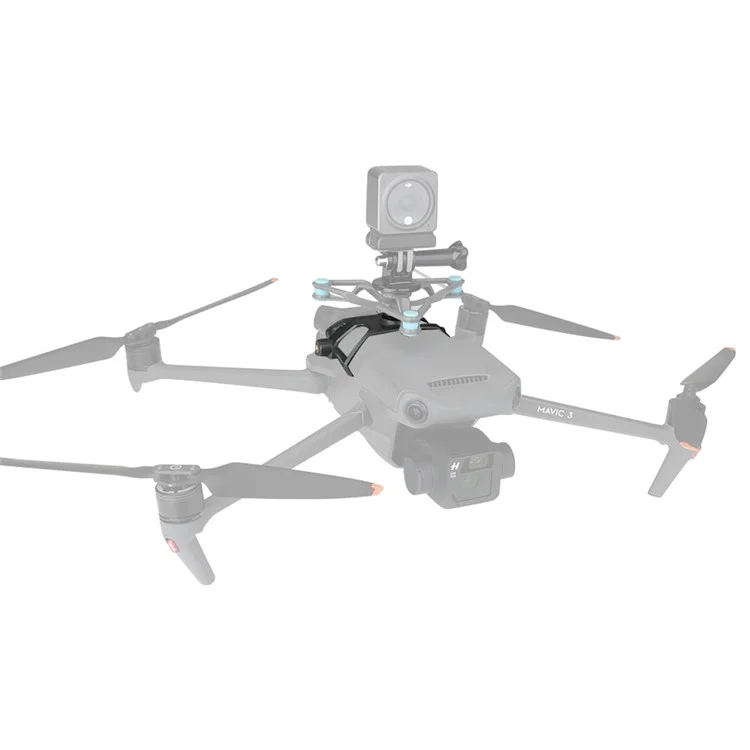 RCSTQ Multifunction Extension pour DJI Mavic 3 Drone Accessoires Pièce de montage à dégagement rapide avec vis 1/4"