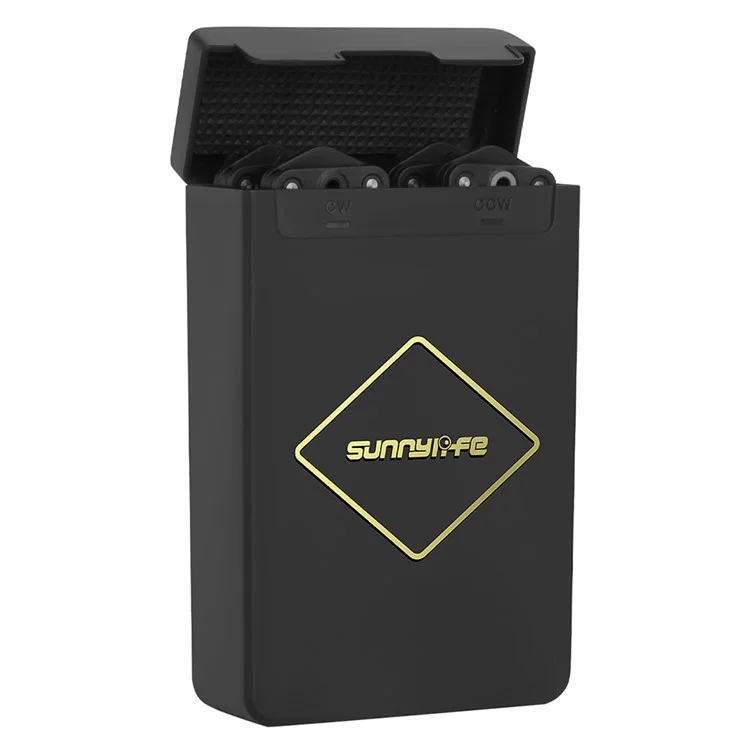 SUNNYLIFE M3-SN348 For DJI Mavic 3 Two Pairs RC Drone Blades Propellers with Storage Case Box - Orange