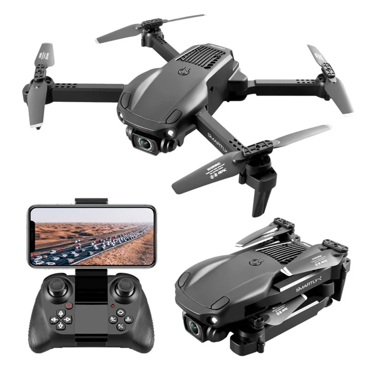 4DRC V22 Folding RC Aircraft Three-Sided Obstacle Avoidance Drone Aerial Photography Airplane with Dual Camera 6K