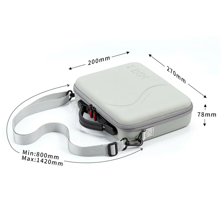 STARTRC For DJI Mini 2 Drone Remote Controller Carrying Case PU Leather Shoulder Bag