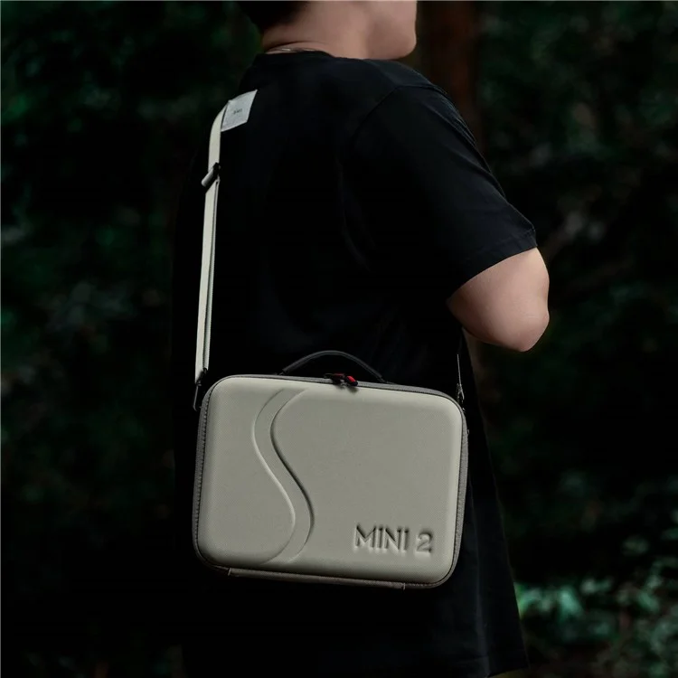 STARTRC For DJI Mini 2 Drone Remote Controller Carrying Case PU Leather Shoulder Bag