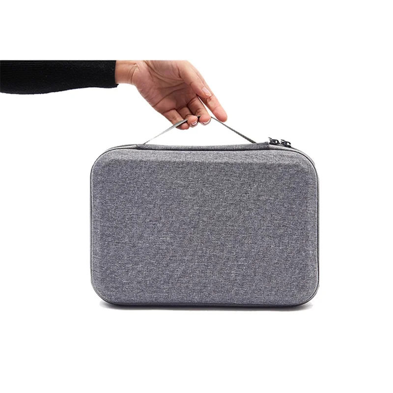 For DJI Mini 2 / Mini 2 SE / Mini 4K Fly More Combo Storage Handbag Shockproof RC Drone Accessories Carrying Case Box - Grey / Red