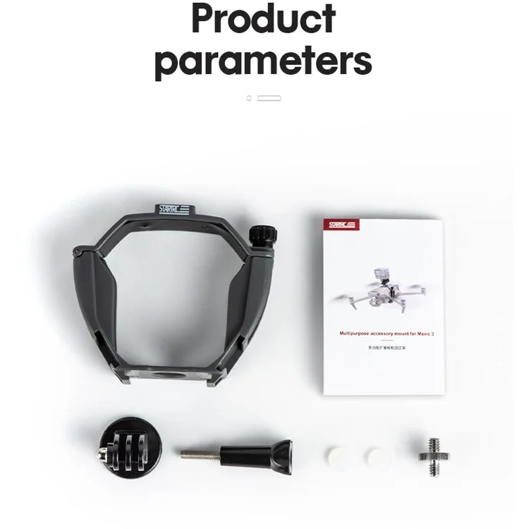 Startrc 1110538 Per DJI Mavic 3 Full Light Porta Della Luce Multifunction Expansion Bracket