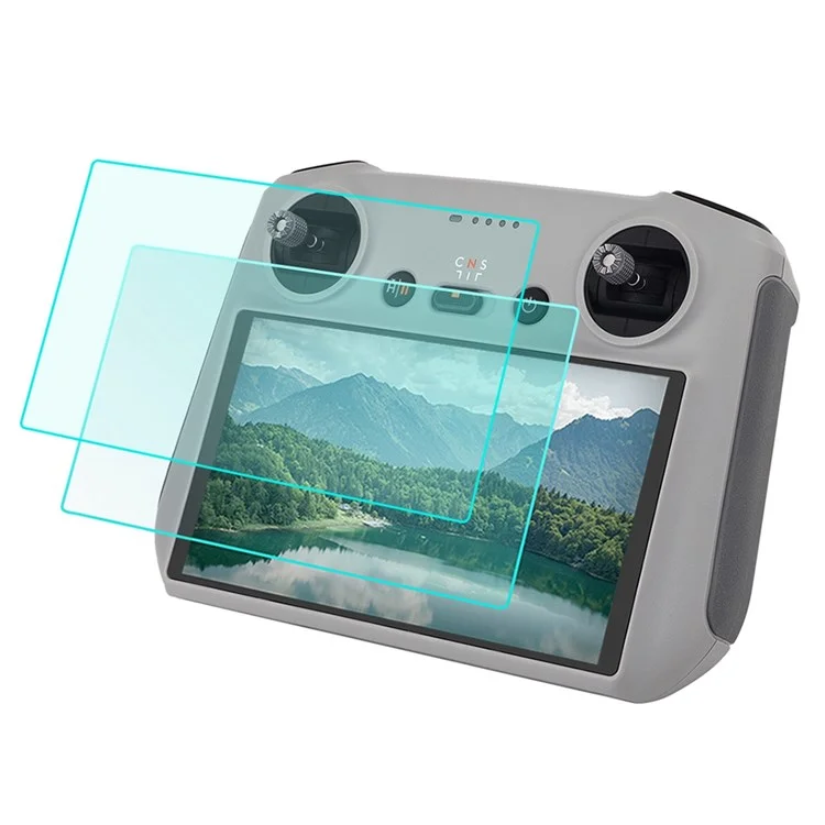 SUNNYLIFE MM3-GHM388 для пульта управления DJI Mini 3 Pro, 2 взрывобезопасных защитных экрана из закаленного стекла 9H