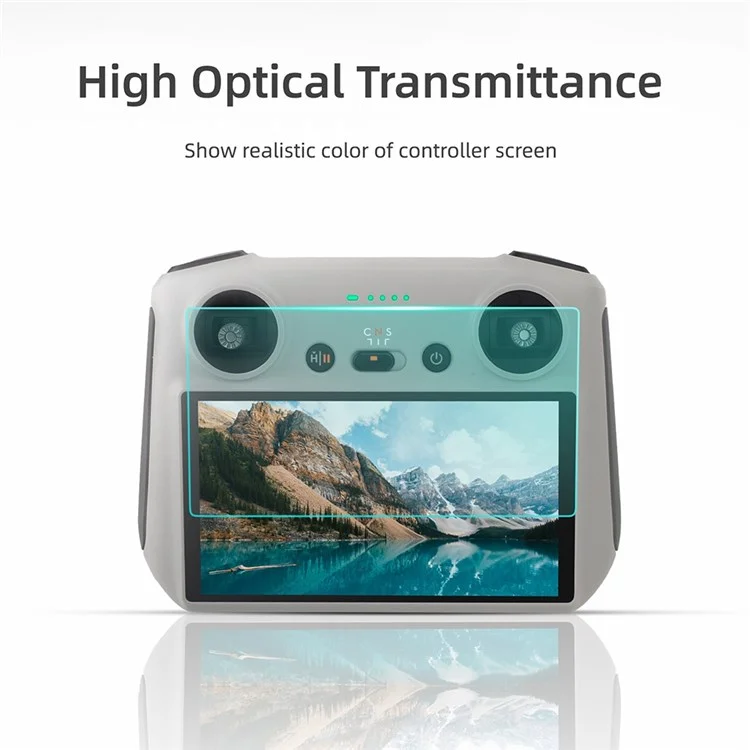 SUNNYLIFE MM3-GHM388 для пульта управления DJI Mini 3 Pro, 2 взрывобезопасных защитных экрана из закаленного стекла 9H