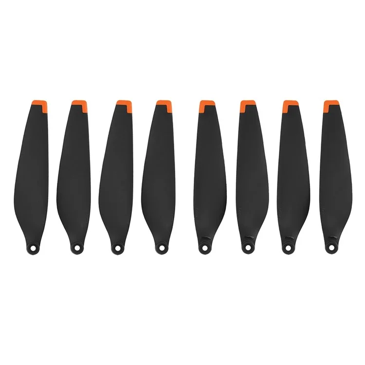 6030F For DJI Mini 3 Pro 8Pcs Plastic Drone Propellers Blades Replacement Accessories - Black/Orange