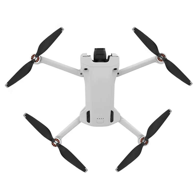 6030F For DJI Mini 3 Pro 8Pcs Plastic Drone Propellers Blades Replacement Accessories - Black/Silver