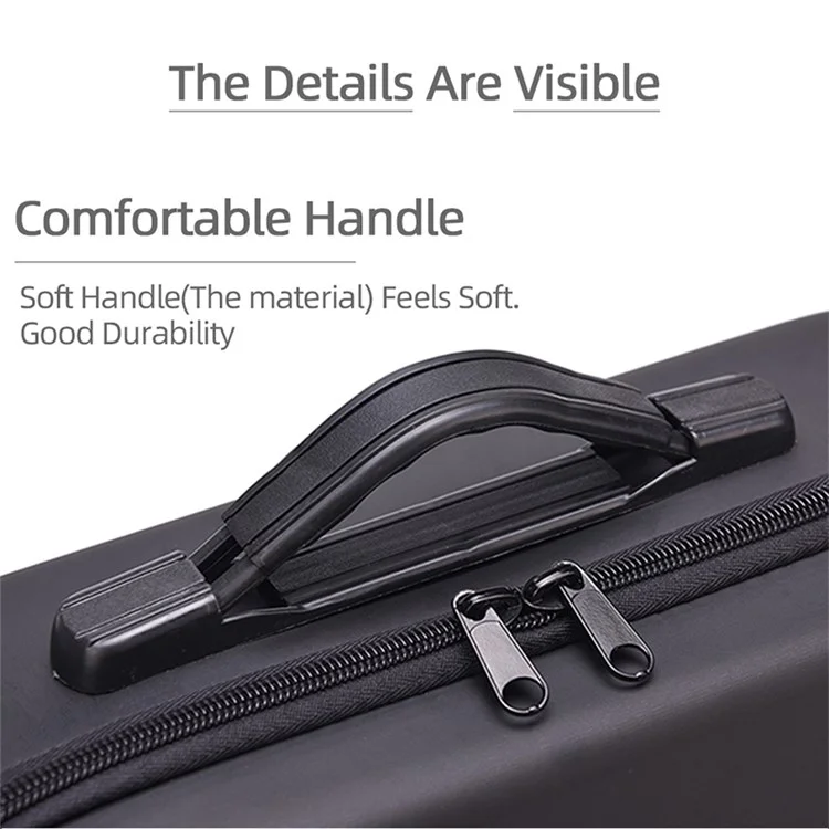 Para DJI Mini 3 Pro Portátil de Cargador RC Bolsa de Almacenamiento a Prueba de Choques de Drones Anti-Scratch Shoulder Bag - Negro Negro