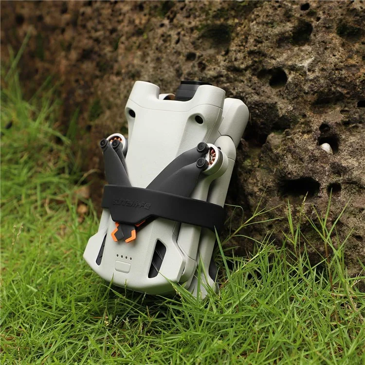 SUNNYLIFE MM3-SJ398 For DJI Mini 3 Pro Drone Propeller Fixing Stabilizer Anti-dust Bottom Cover - Black