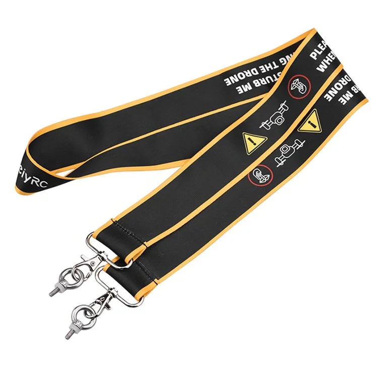 HEIYRC ZZCP9253 Lanyard Ensanchado Para DJI Mini 3 Pro RC Remote Control, Sin Cinturón de Correa de Cuello de Advertencia Inquietante