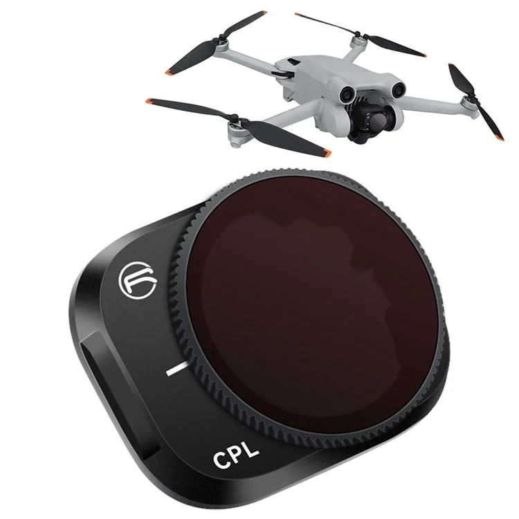 RCSTQ Pour DJI Mini 3 Pro CPL Polarizer Camera Lens Filter Aluminium Alloy Optical Glass RC Accessoires