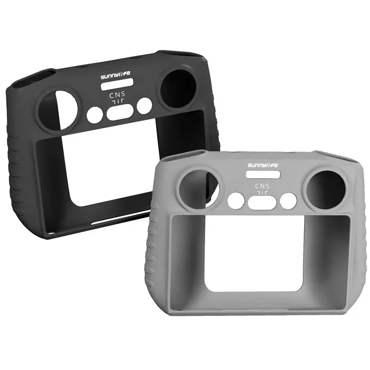 SUNNYLIFE MM3-BHT441 for DJI Mini 3 Pro DJI RC Remote Control Silicone Protection Cover Anti-drop Case - Black