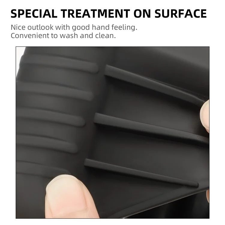 SUNNYLIFE MM3-BHT442 for DJI Mini 3 Pro DJI RC Remote Control Sleeve Silicone Protective Cover with Sun Hood - Black