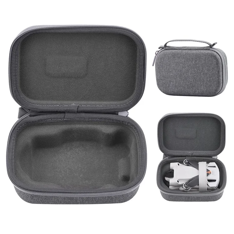 EWB9288 Portable Carrying Case for DJI Mini 3 Pro Drone Handbag Storage Box RC Accessory - Grey
