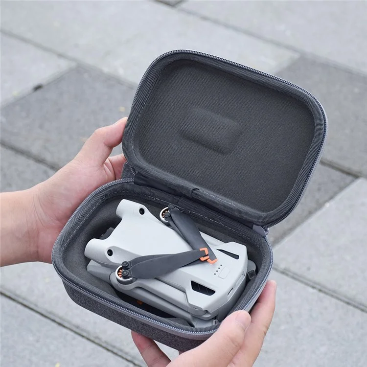 EWB9288 Portable Carrying Case for DJI Mini 3 Pro Drone Handbag Storage Box RC Accessory - Grey