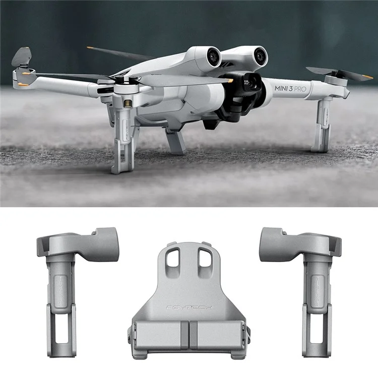 PGYTECH P-30A-050 Landungsfeststellvorrichtung für DJI Mini 3 Pro Klappschutz Erweiterungsbeine Bausatz Drohnen-Zubehör