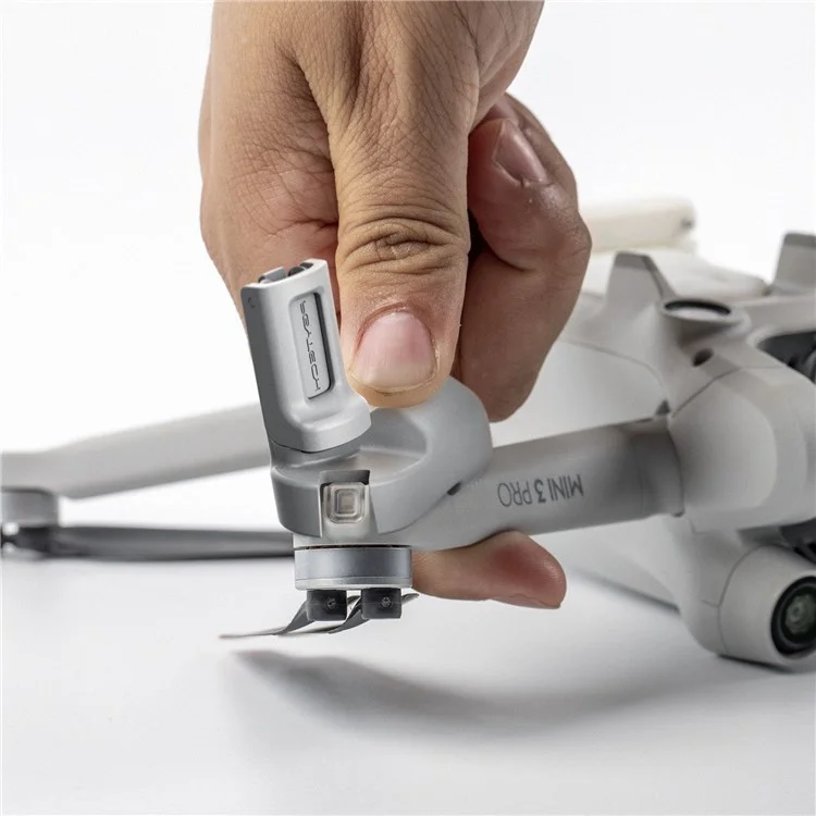 PGYTECH P-30A-050 Landungsfeststellvorrichtung für DJI Mini 3 Pro Klappschutz Erweiterungsbeine Bausatz Drohnen-Zubehör