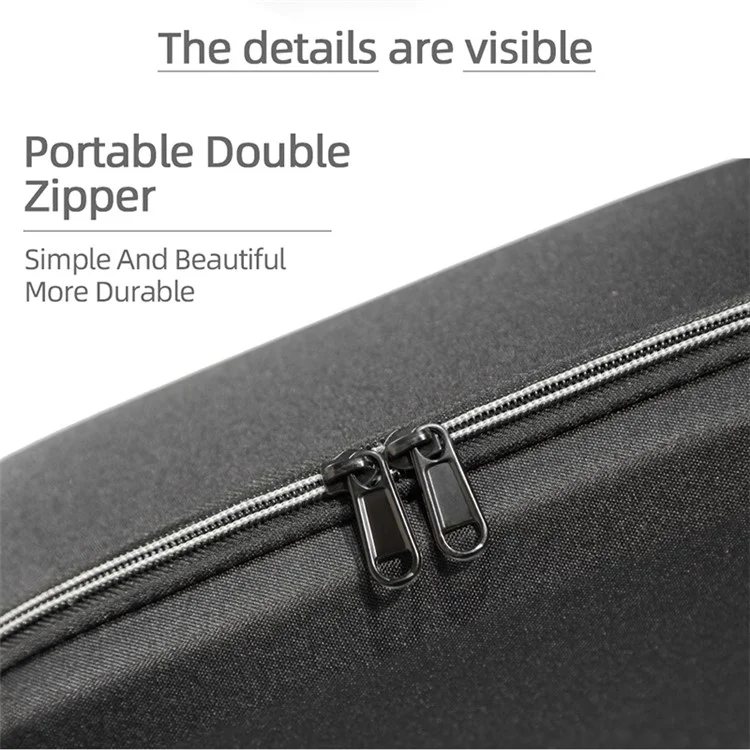 For DJI Mini 2  /  Mini 2 SE Combo Drone and Accessories Storage Bag Portable Shockproof Carrying Case Handbag - Black  /  Black Liner