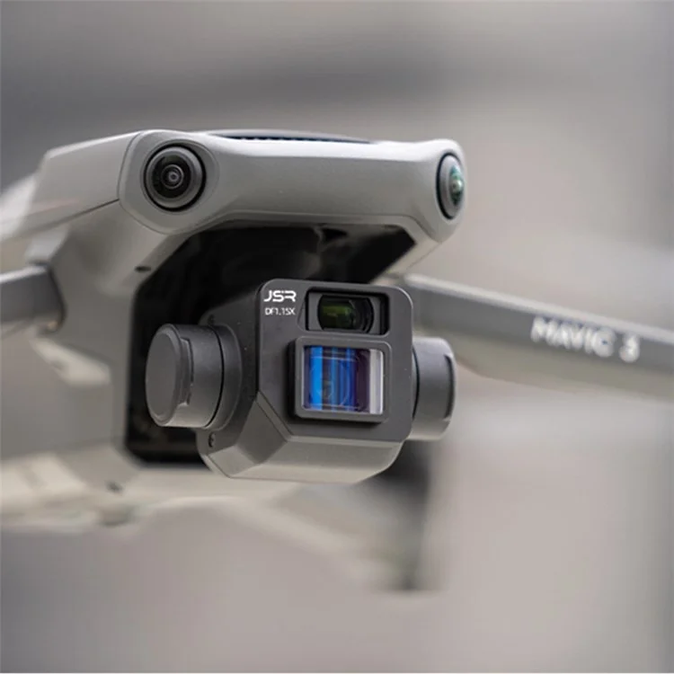 Junestar KB-3IN1 JSR-1825-27 Para DJI Mavic 3 3pcs/set Night + Blue Cepillado + Filtros de Vidrio Óptico de Oro Cepillado Filtro de Lente de Cámara de Drones