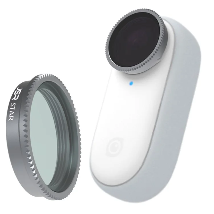 Junestar JSR-1283-09 Multi-Coated Optical Glass Star Filter Для Insta360 Go2 Действие Камера.