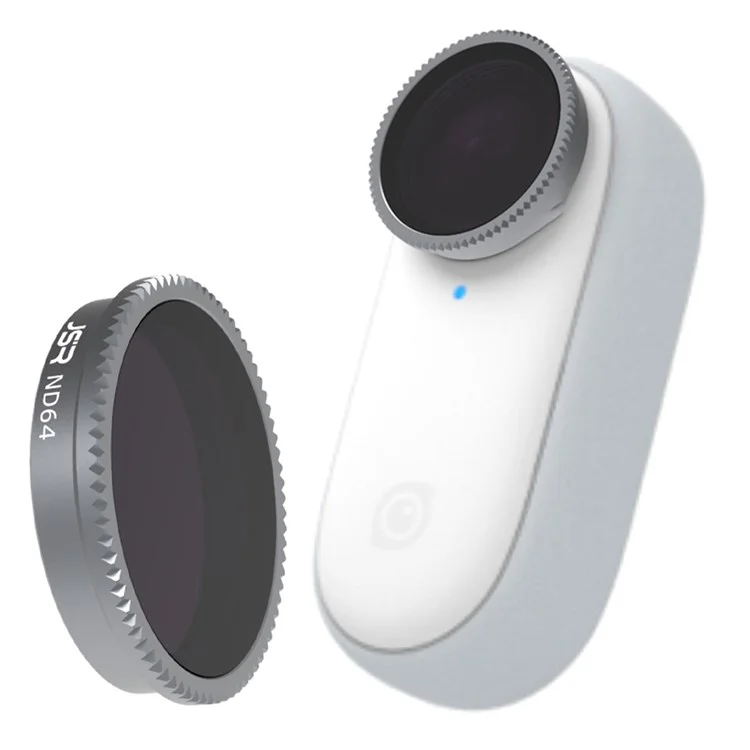 Junestar JSR-1283-07 Multi-coatd Optical Glass Filter ND64 Для Insta360 Go2 Действие Камеры с Резистентной Линзой