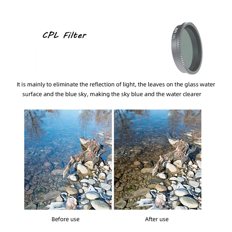 Junestar JSR-1283-07 Multi-coatd Optical Glass Filter ND64 Для Insta360 Go2 Действие Камеры с Резистентной Линзой