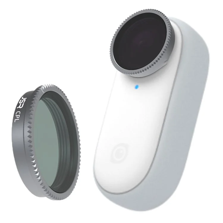 Junestar JSR-1283-02 Multi-Coated CPL Фильтр CPL Для Insta360 Go2 Действительная Камера Anty-scratch Optical Glass Lens Filter