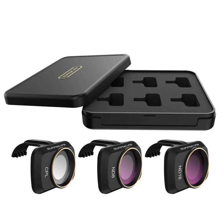 Sunnylife MM-FI9254 3pcs/set Per DJI Mini SE/Mini 2/mini Mini CPL+ND8+ND16 Filtri Della Fotocamera Drone Drone