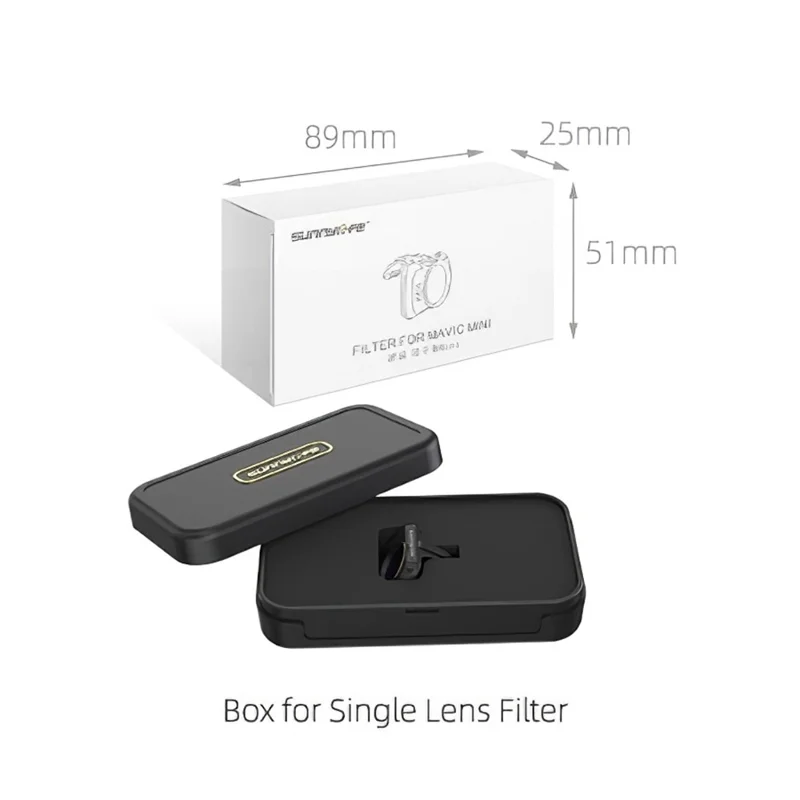 SUNNYLIFE MM-FI9250 dla DJI Mavic Mini/Mini SE/Mini 2 MCUV Filtr ze szkła wielowarstwowego