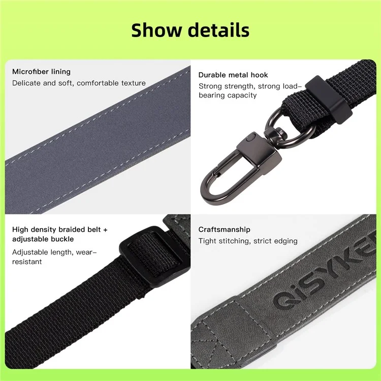 QISYKER DRCS0611 Neck Strap Lanyard for DJI Mini 3 Pro RC Controller Accessories