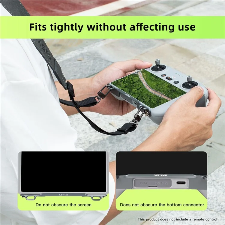 QISYKER DRCS0611 Neck Strap Lanyard for DJI Mini 3 Pro RC Controller Accessories