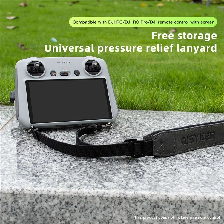 QISYKER DRCP0617 For DJI RC/Pro/Mini 3 Pro Drone Hand Free Lanyard for RC Remote Controller