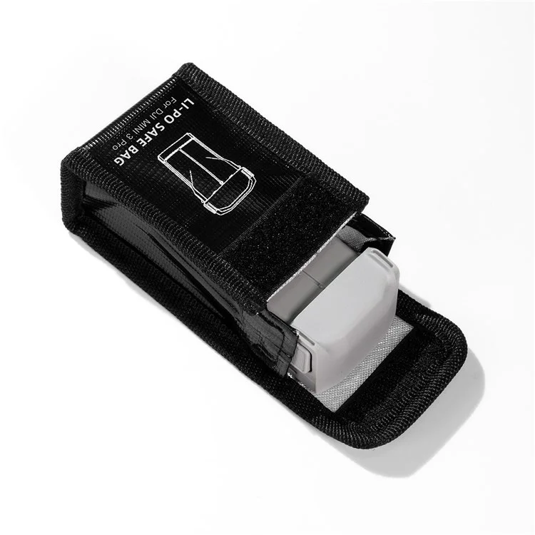 QISYKER Anti-explosion Protection Battery Storage Bag for DJI Mini 3 Pro (Suitable for 1Pc Battery)
