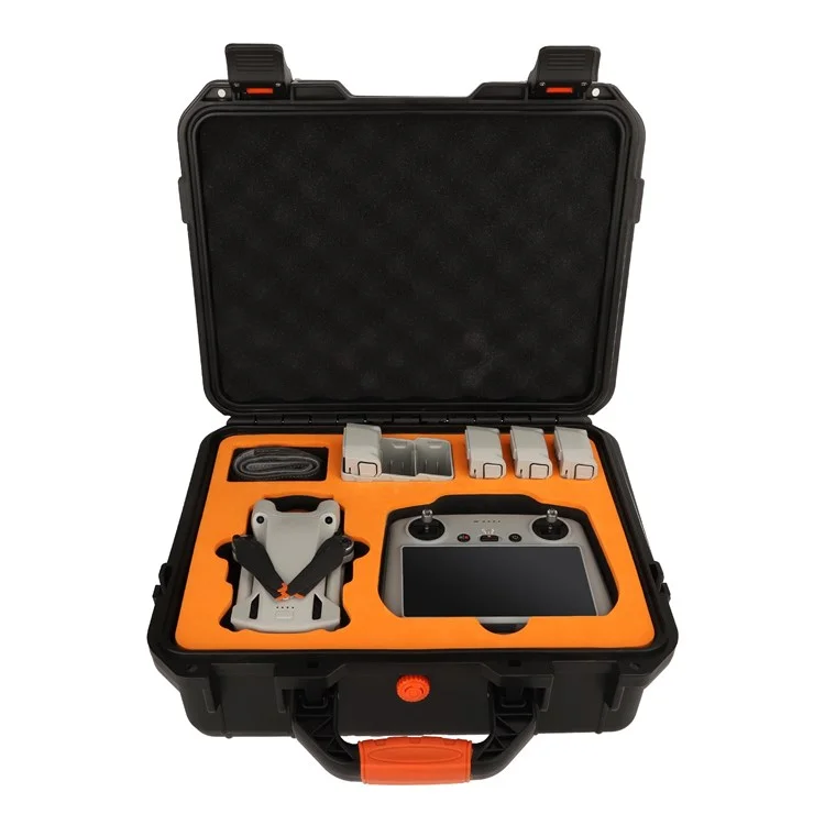 SUNNYLIFE AQX-1 Pour DJI Mini 3 Pro Portable Boîtier de Protection Imperméable Conception de Verrouillage de Sécurité