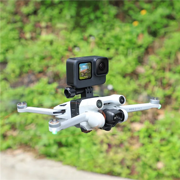 SUNNYLIFE MM3-GZ459 para DJI Mini 3 Pro Top Expansion Bracket 1 / 4 Parafuso Adaptador de Montagem de Câmera de Ação