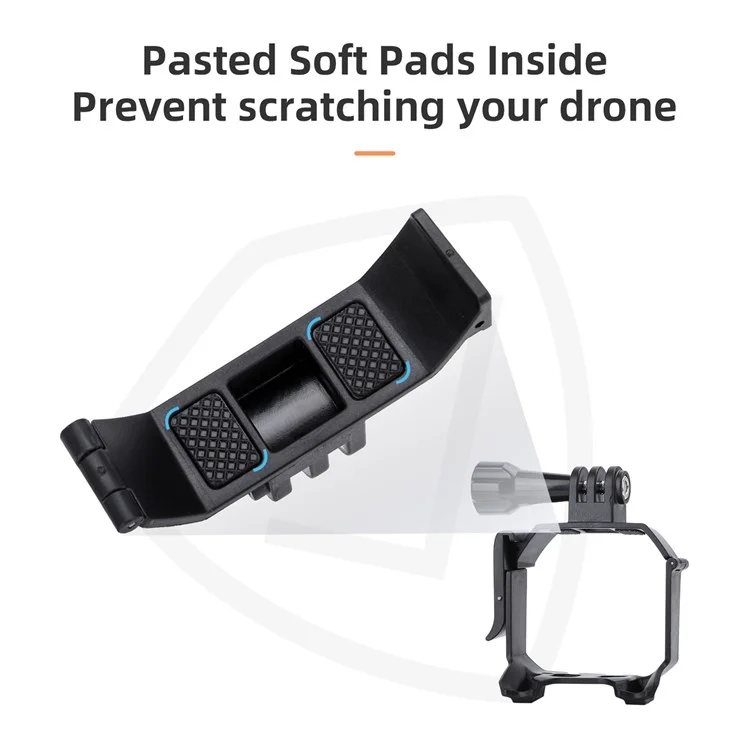SUNNYLIFE MM3-GZ459 para DJI Mini 3 Pro Top Expansion Bracket 1 / 4 Parafuso Adaptador de Montagem de Câmera de Ação