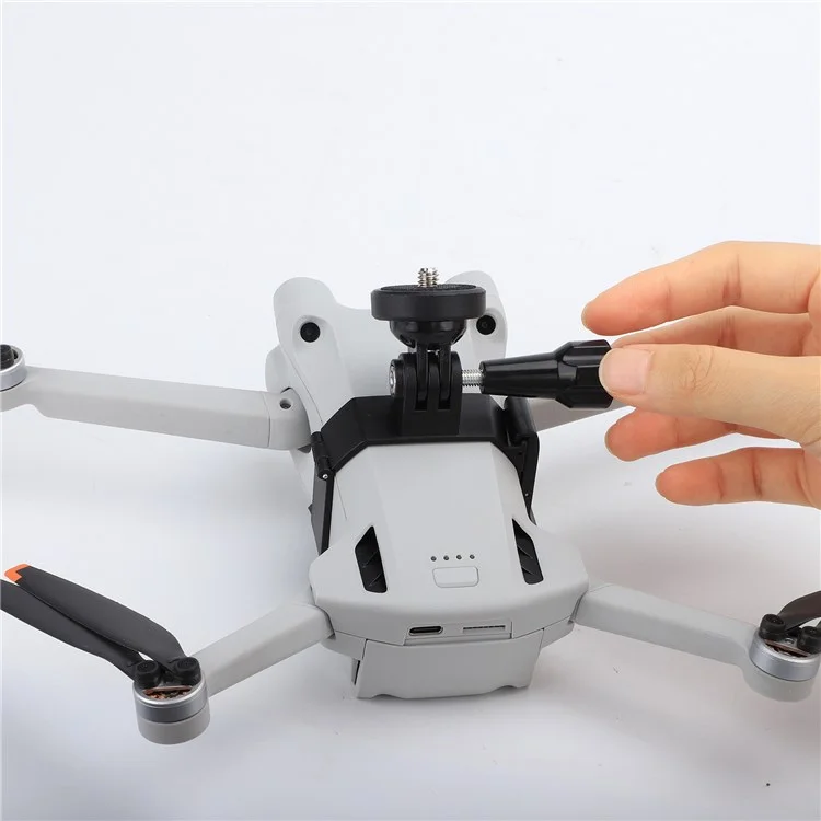 SUNNYLIFE MM3-GZ459 para DJI Mini 3 Pro Top Expansion Bracket 1 / 4 Parafuso Adaptador de Montagem de Câmera de Ação