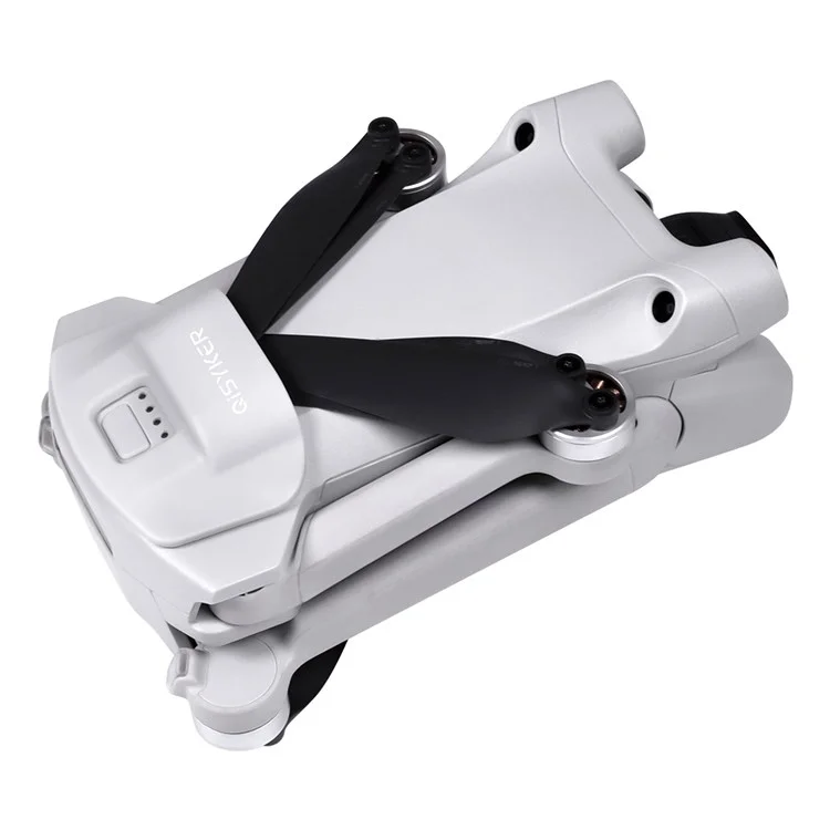 Qisyker Min30707 Para Dji Mini 3 Pro Design Simples Drone de Design Superior + Parte Inferior Estabilizador de Fixador de Hélice