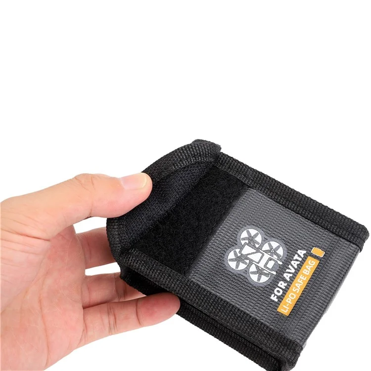 SUNNYLIFE AT-DC478 для DJI Avata 2-Battery Safety Storage Bag Explosion-proof Heat Resistant Lithium Battery Protective Pouch