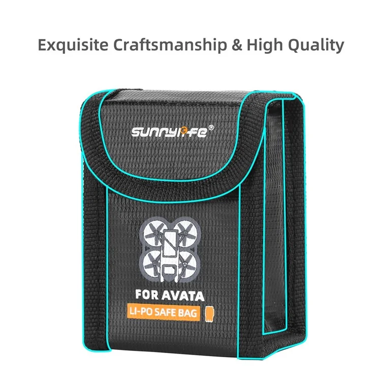 SUNNYLIFE AT-DC479 Pour DJI Avata 3 Battery Safe Bag Sac à Impternage