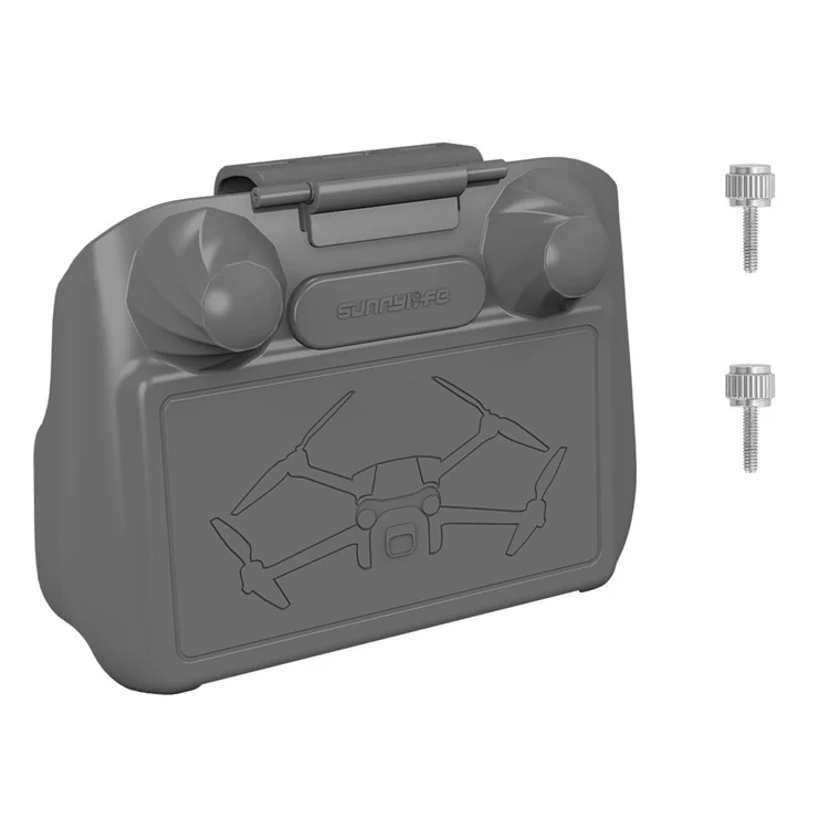 SUNNYLIFE MM3-YK466 para controle remoto RC da DJI Capa protetora de plástico 2 em 1 e protetor solar