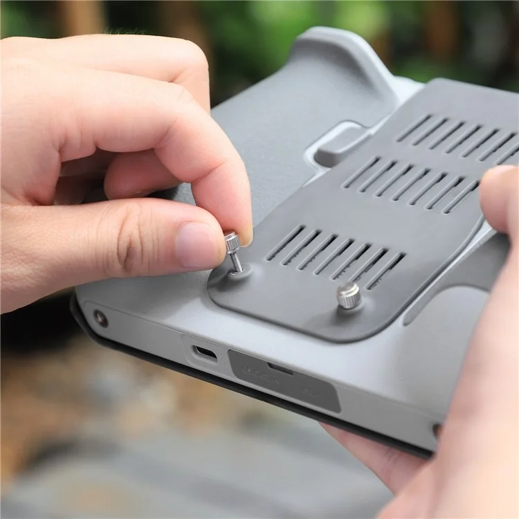 SUNNYLIFE MM3-YK466 para controle remoto RC da DJI Capa protetora de plástico 2 em 1 e protetor solar