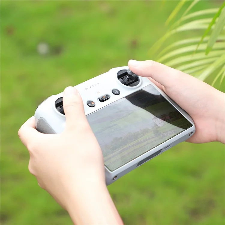 SUNNYLIFE MM3-YK466 para controle remoto RC da DJI Capa protetora de plástico 2 em 1 e protetor solar